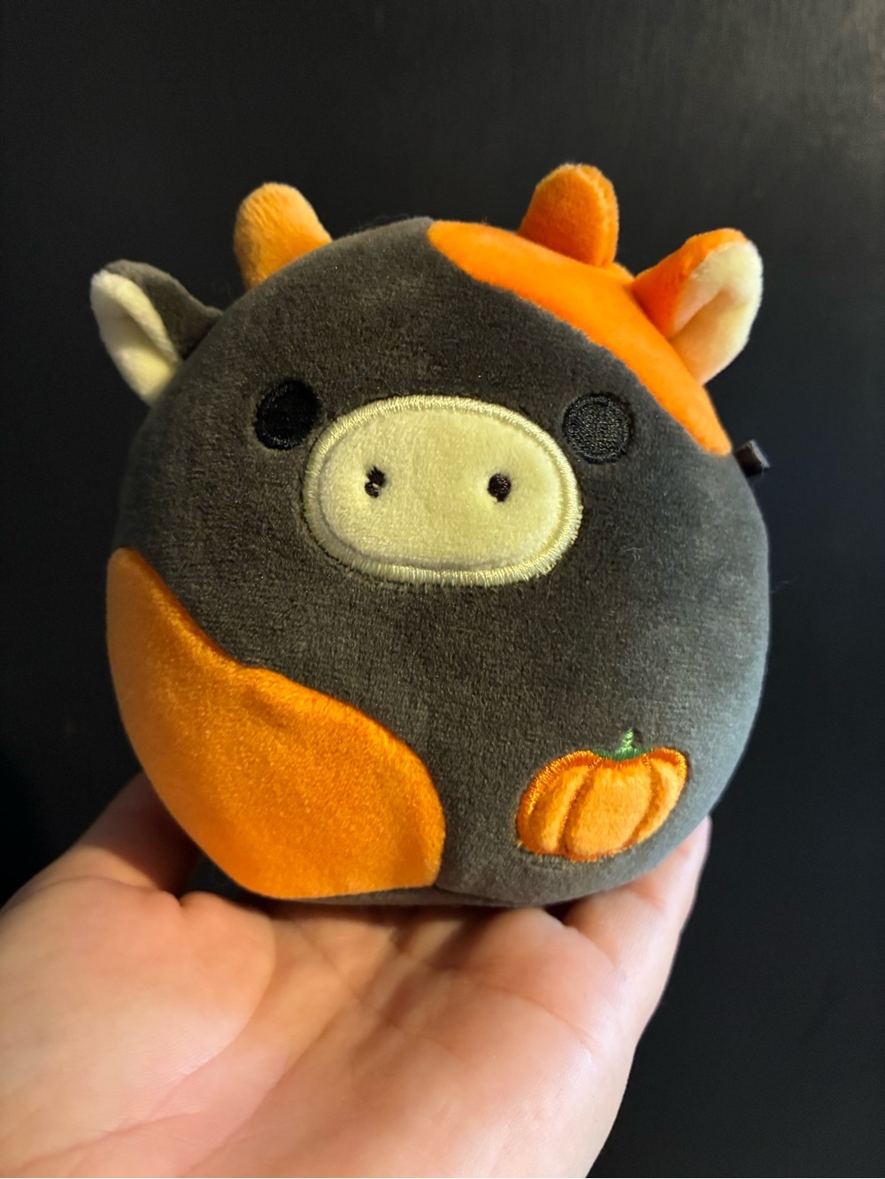 Squishmallows Plush Pumpkin Cow